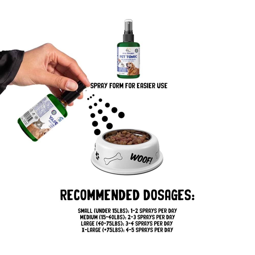 K9 Oil Supplements Pet Tonic Supplement Spray 5 Help Your Pet From Home
